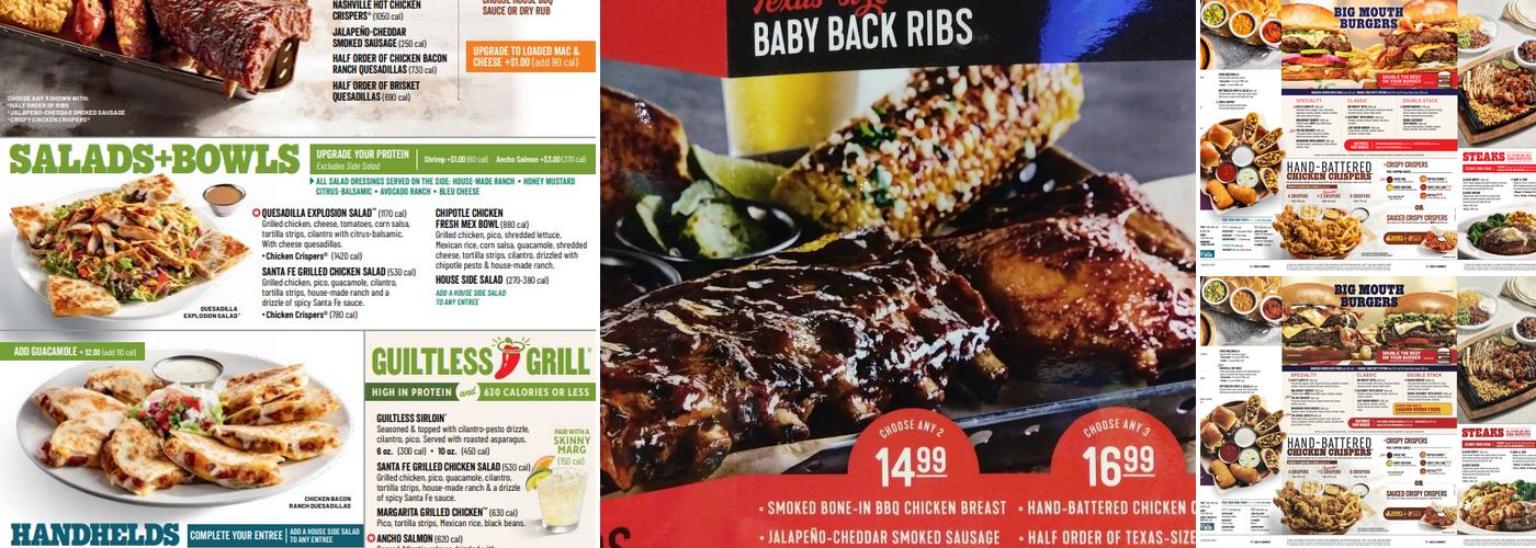 Chili's Grill & Bar Menu