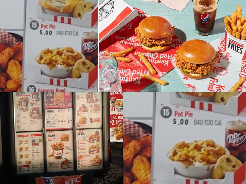 KFC Menu
