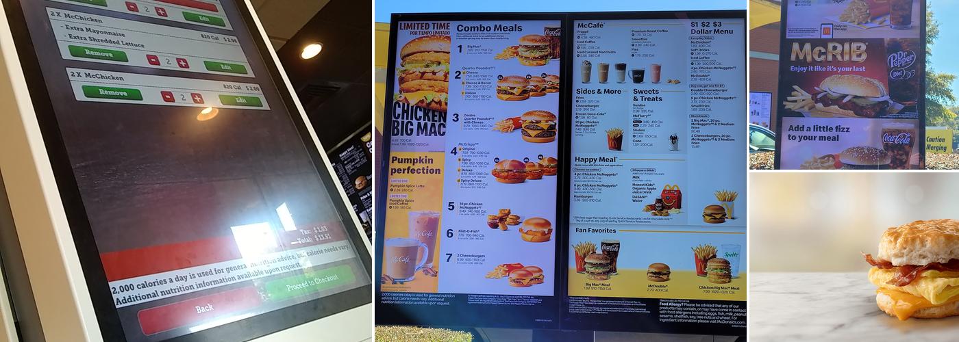 McDonald's Menu