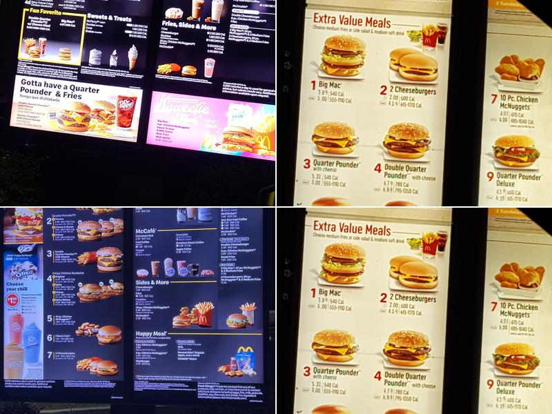 McDonald's Menu