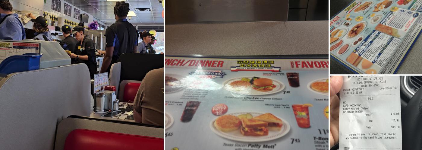 Waffle House Menu