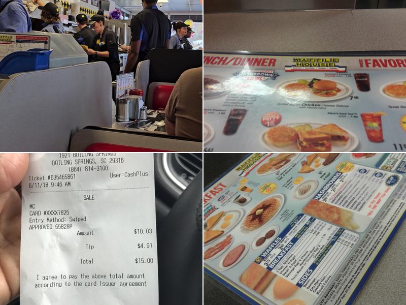 Waffle House Menu