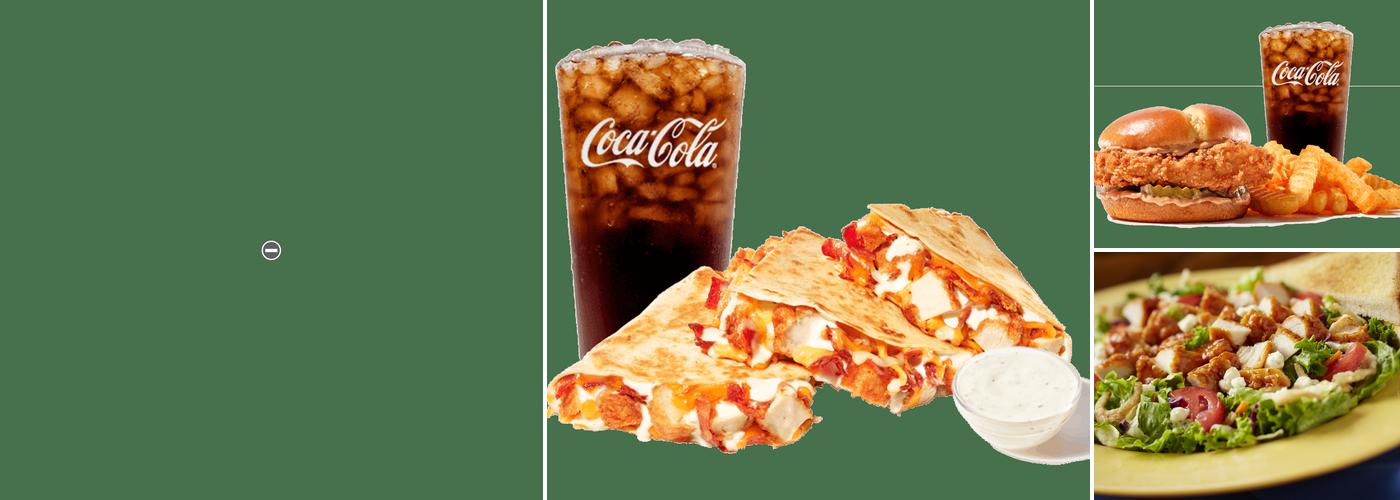 Zaxbys Chicken Fingers & Buffalo Wings Menu