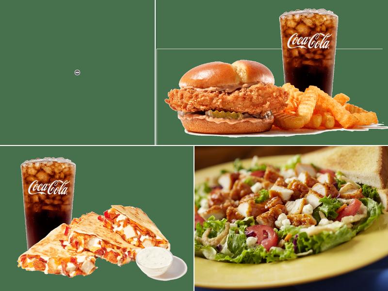 Zaxbys Chicken Fingers & Buffalo Wings Menu