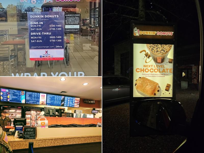 Dunkin' Menu