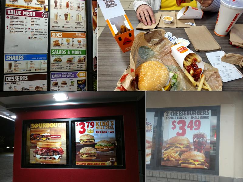 Burger King Menu