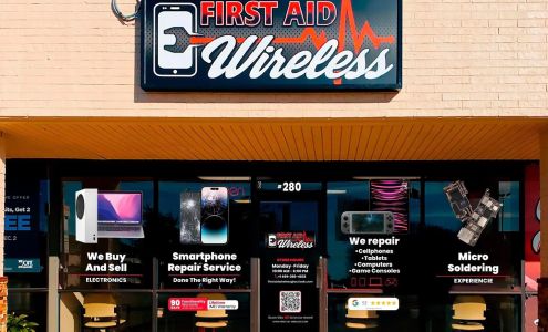 First Aid Wireless - Phone, Tablet, Computer, Game system Repairs