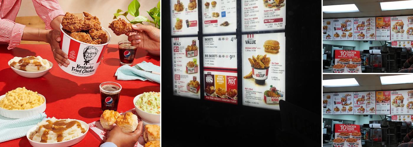 KFC Menu
