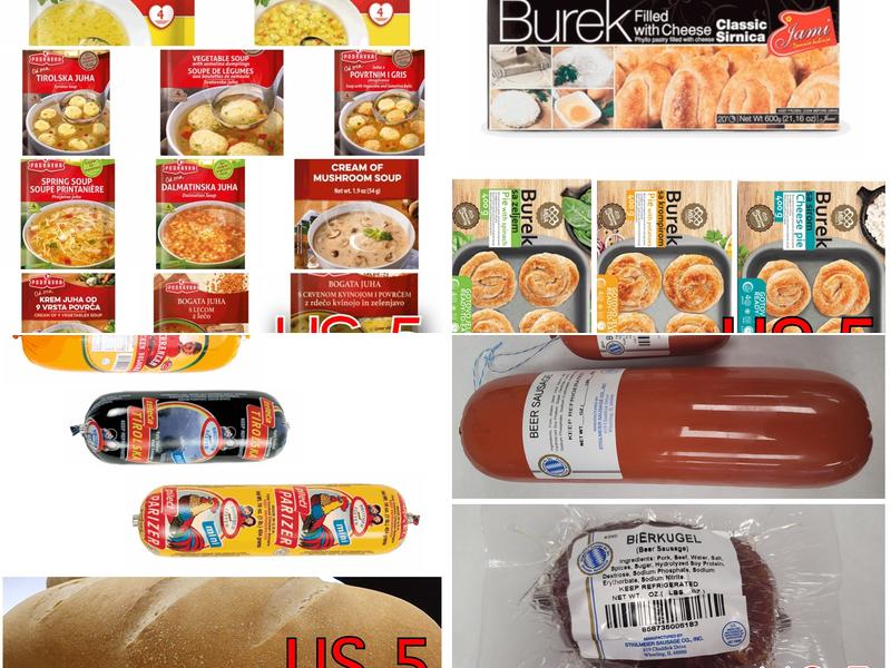 US 5 Store Menu