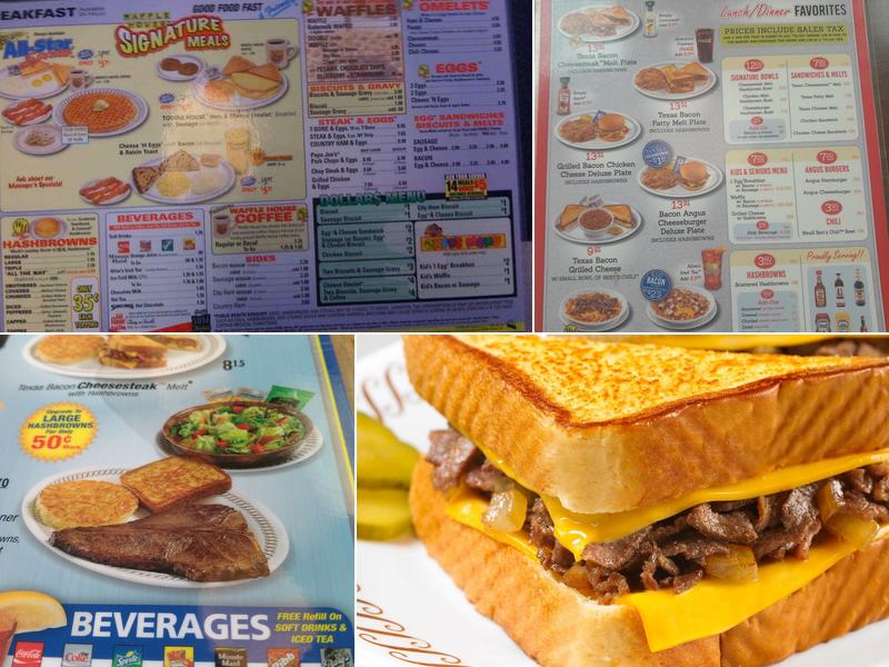 Waffle House Menu