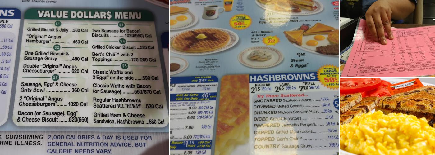 Waffle House Menu