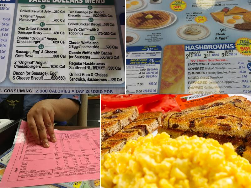 Waffle House Menu