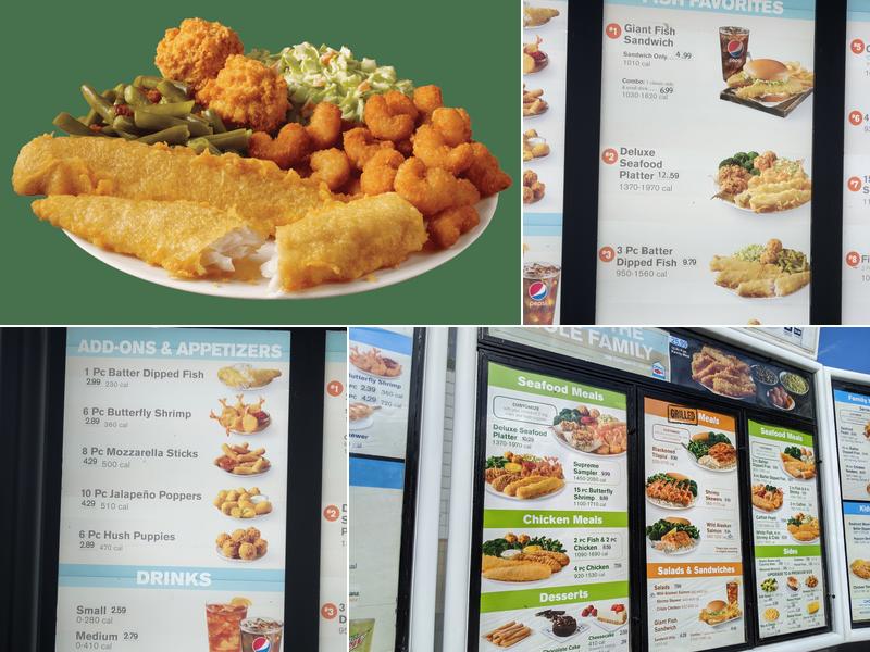 Captain D's Menu