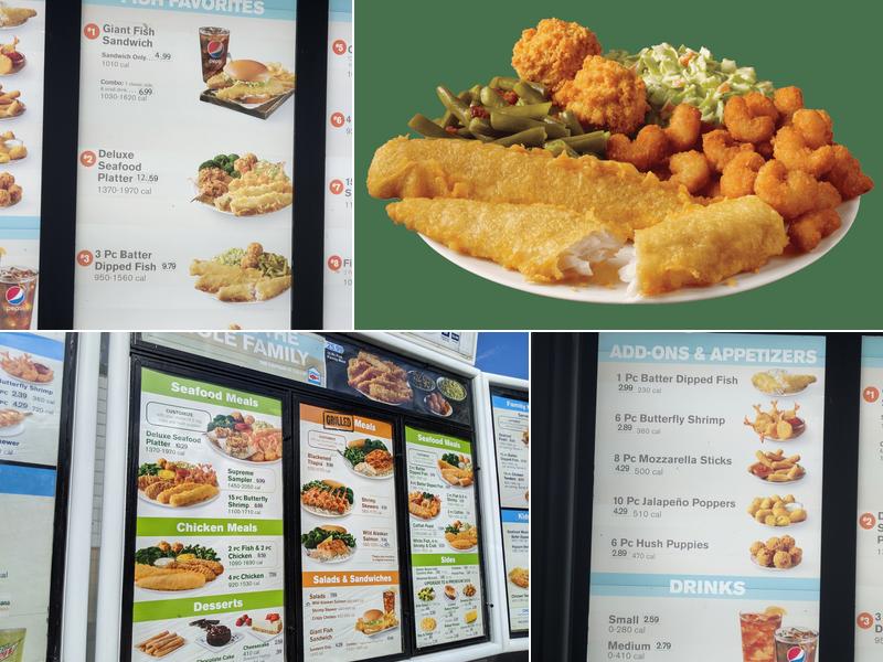 Captain D's Menu