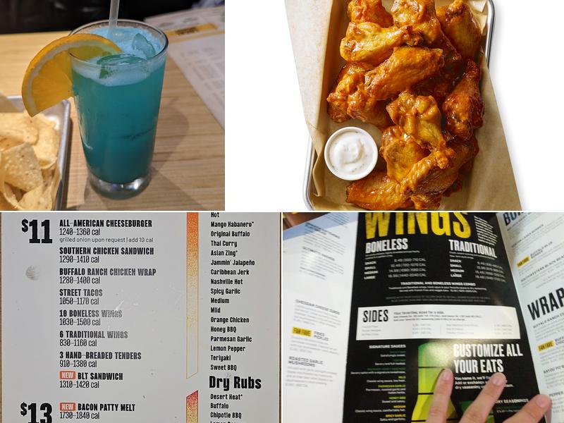 Buffalo Wild Wings Menu