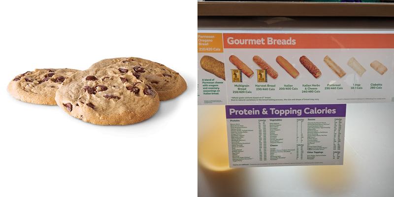 Subway Menu
