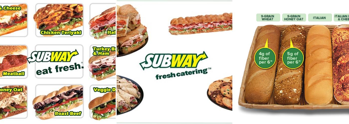 Subway Menu
