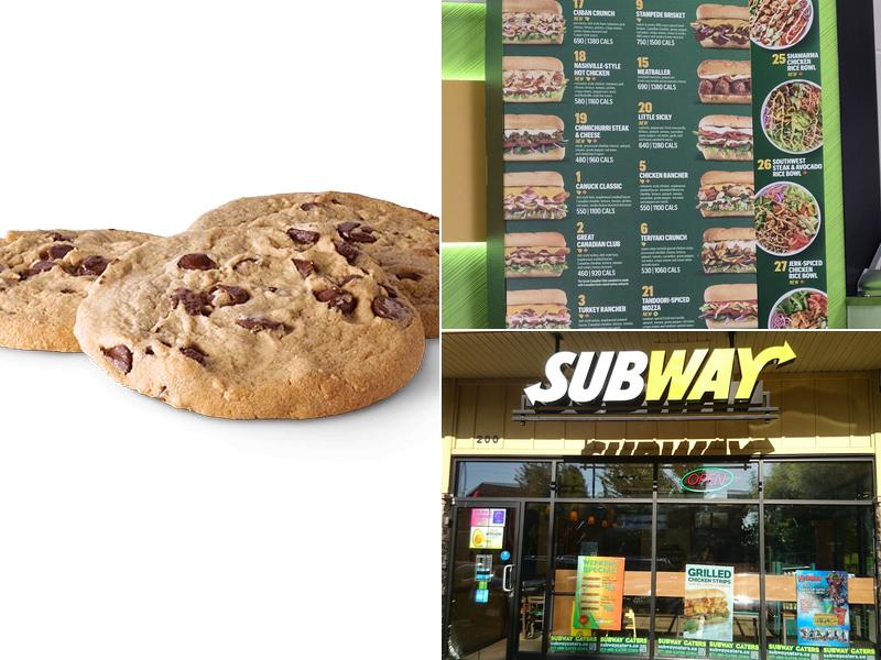 Subway Menu