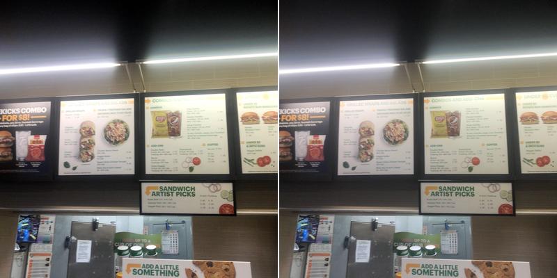 Subway Menu