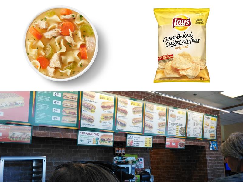 Subway Menu