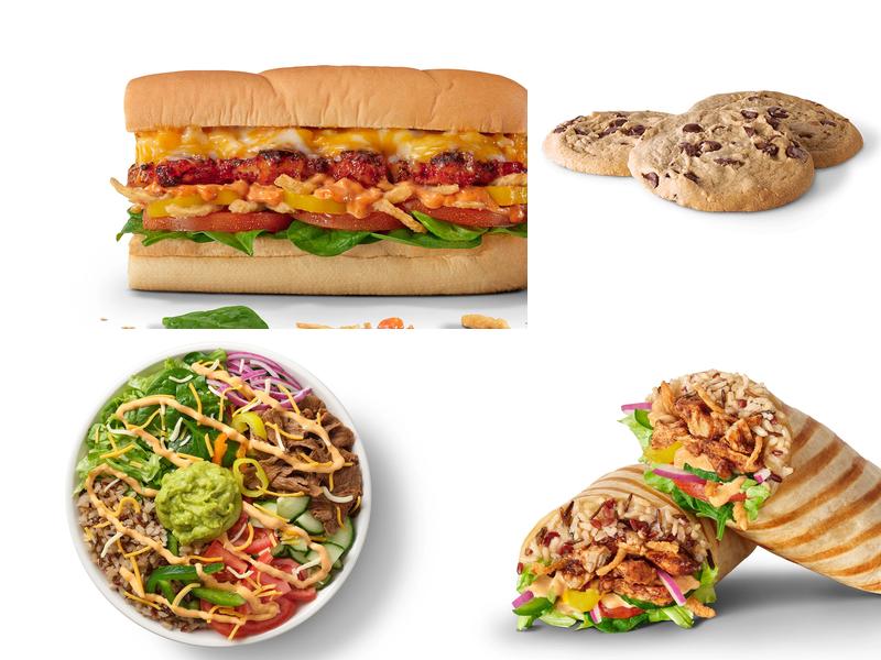 Subway Menu