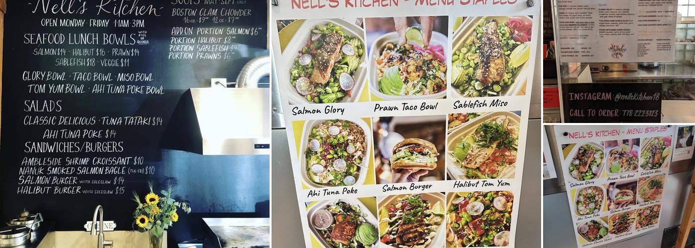 Nell's Kitchen Menu