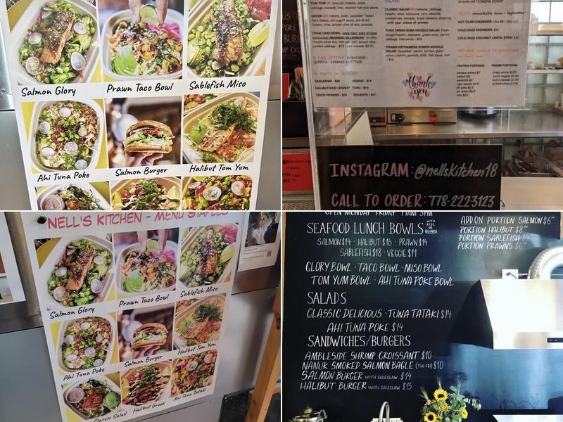 Nell's Kitchen Menu