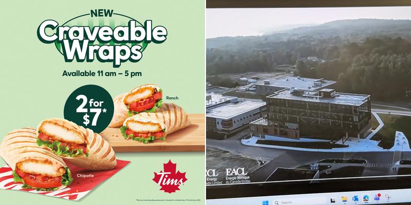 Tim Hortons Menu