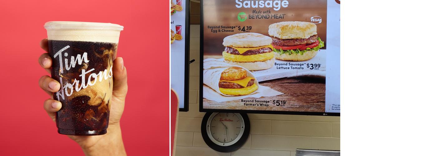 Tim Hortons Menu