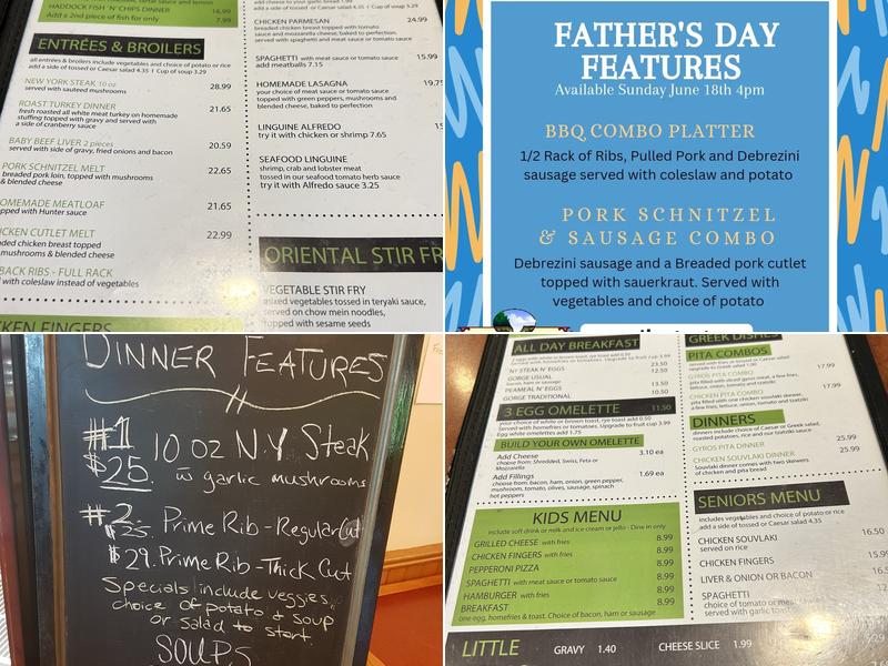 Gorge Country Kitchen Menu