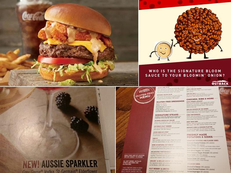 Outback Steakhouse Menu