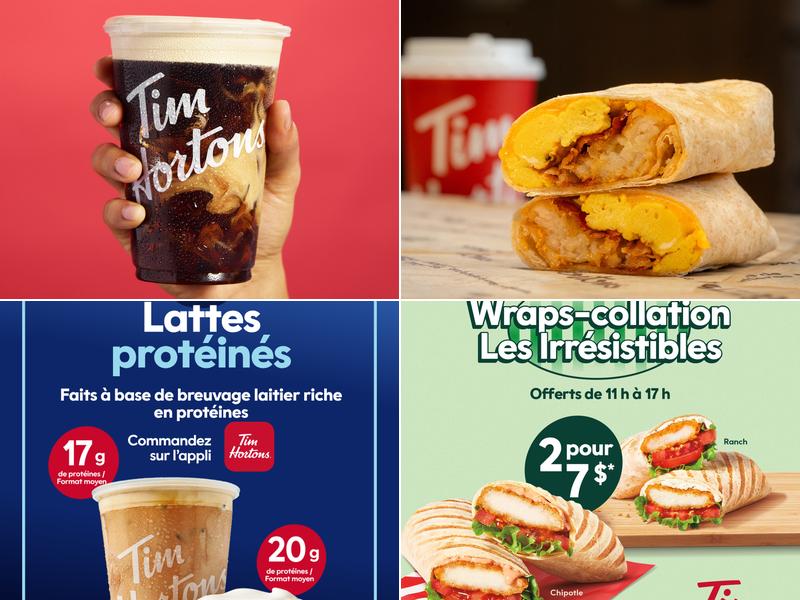 Tim Hortons Menu