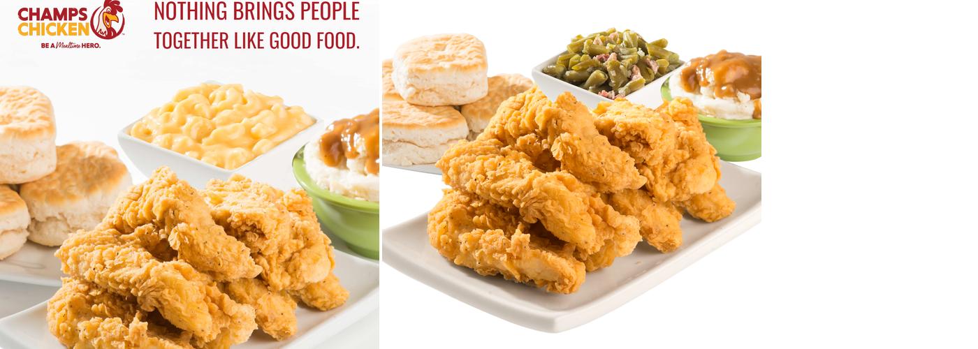 Champs Chicken Menu