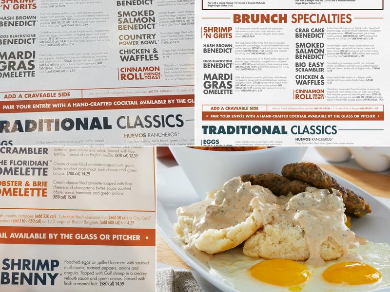 Another Broken Egg Cafe Menu