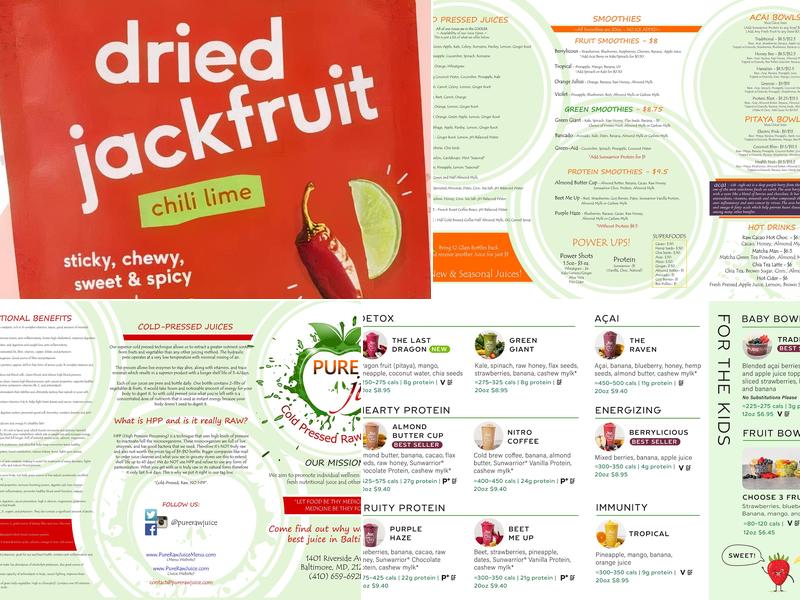 Pure Raw Juice - Cockeysville & Timonium Menu