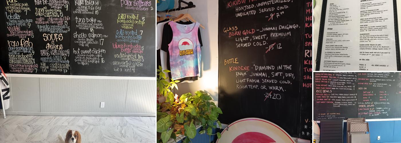 New Wave Kitchen Menu