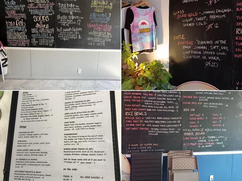 New Wave Kitchen Menu