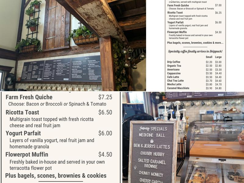 Blossom Cafe Menu