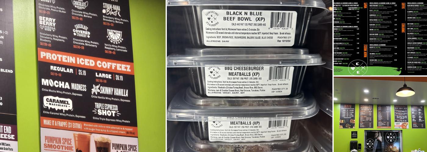 Clean Eatz Peachtree City Menu