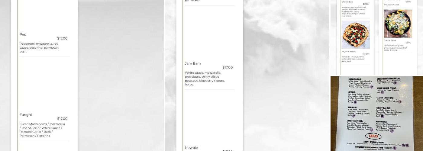 Orange by Devoured Menu
