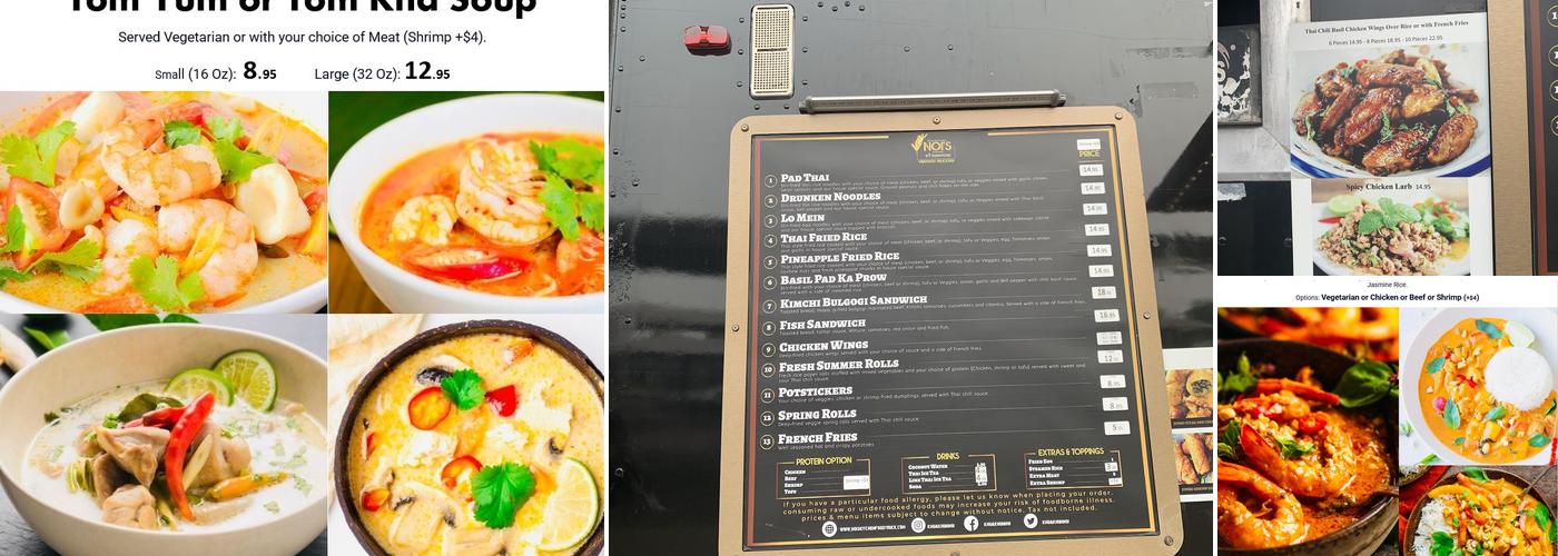 Noi's Kitchen Menu