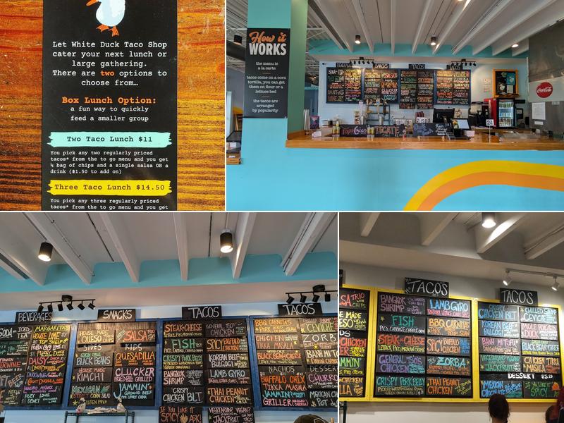 White Duck Taco Shop, Matthews Menu