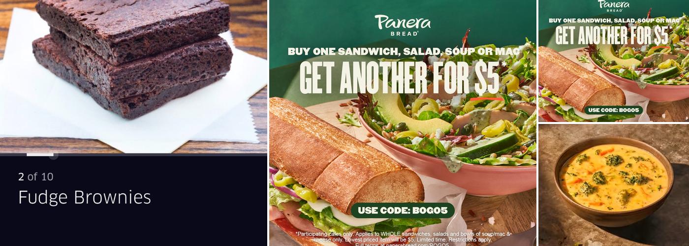 Panera Bread Menu