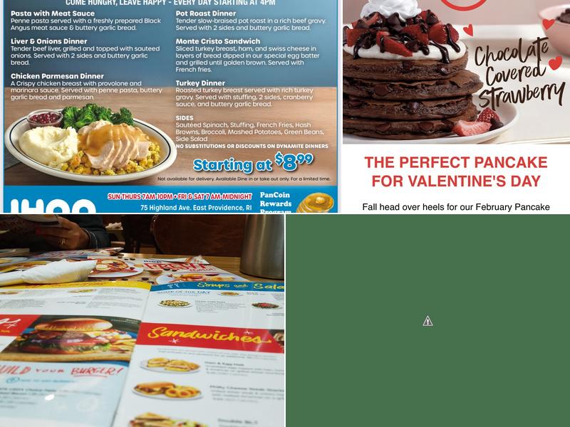 IHOP Menu