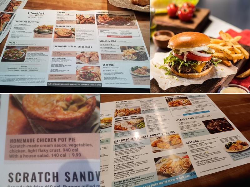 Cheddar's Scratch Kitchen Menu