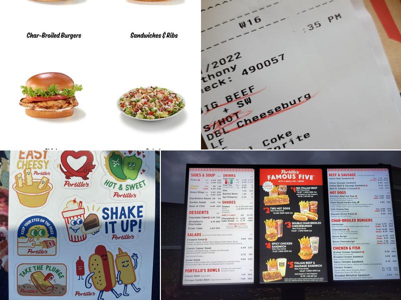 Portillo's Joliet Menu