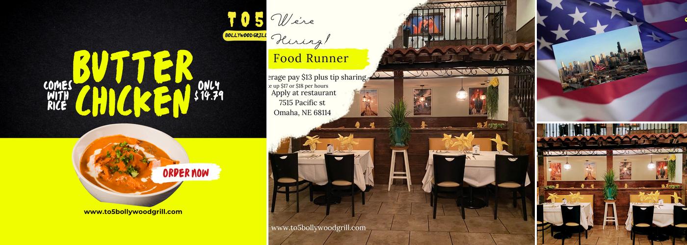 T O 5 Bollywood Grill