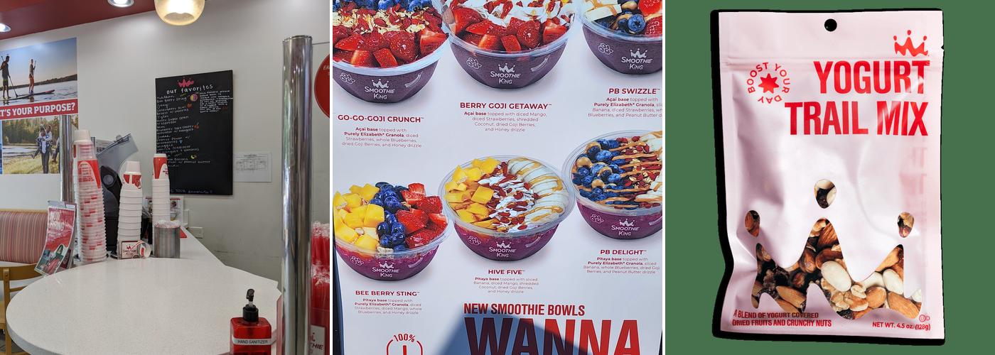 Smoothie King Menu