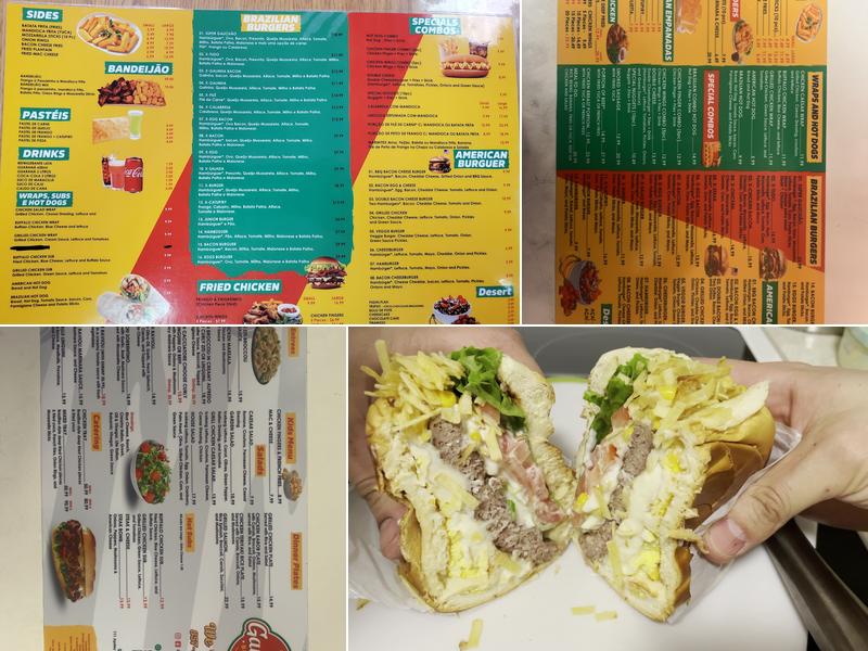 Gauchão Burgers Menu