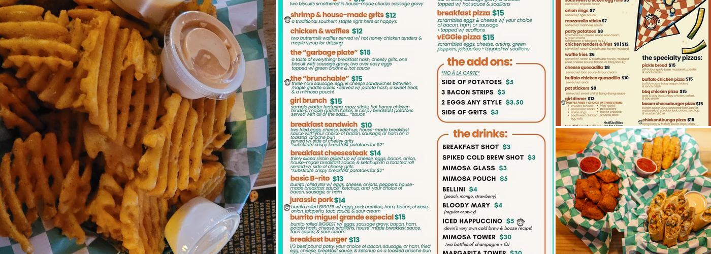 Happy's Pub & Stuff Menu